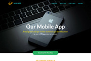 MobApp - App Landing Page Template