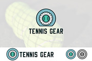 Tennis Gear Sport Equipment Logo
