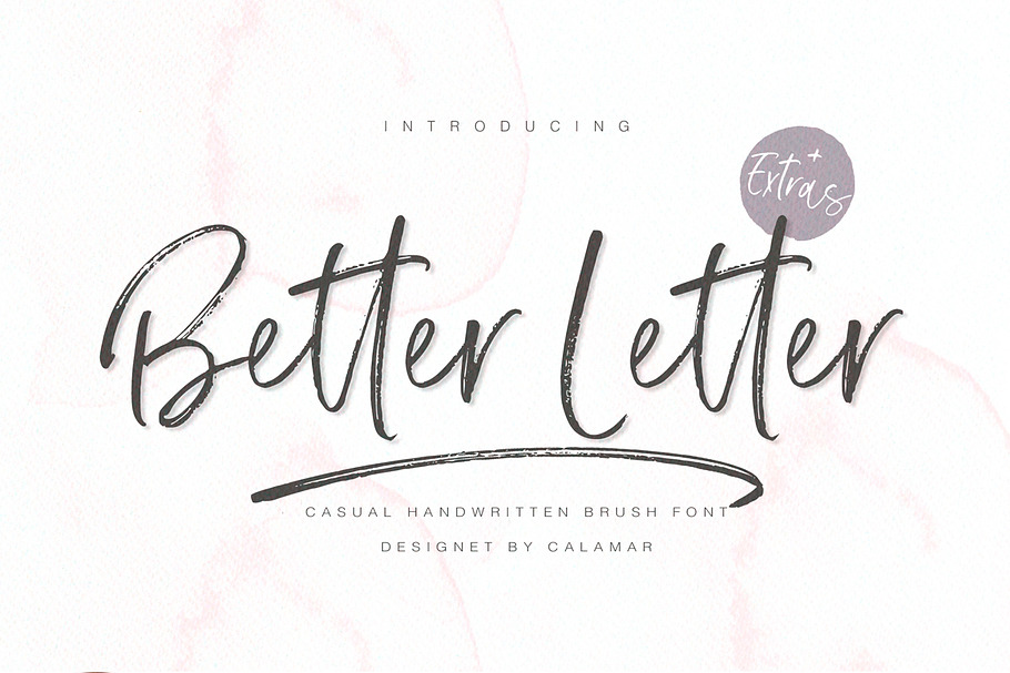 Better Letter Font