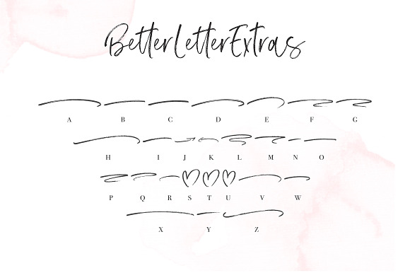 Better Letter Font in Script Fonts - product preview 10
