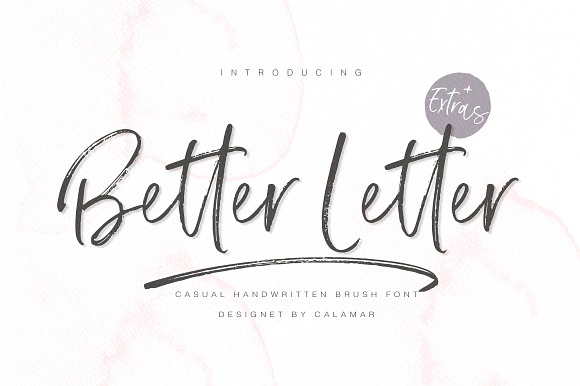 Better Letter Font in Script Fonts - product preview 12