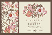Wedding Flowers Hibiscus Card Frame
