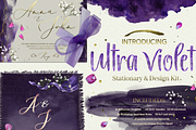 Ultraviolet Stationery & Design Kit