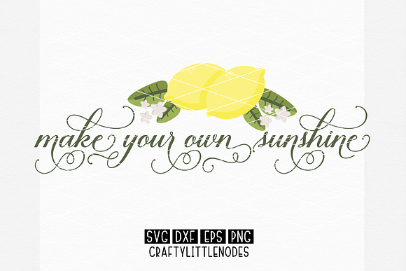Lemons & Sunshine in Illustrations - product preview 1