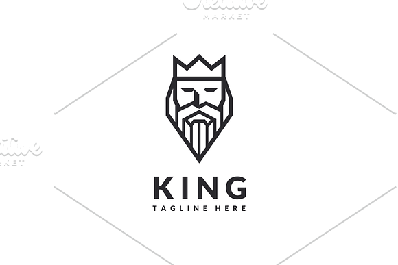 King Logo in Logo Templates - product preview 2