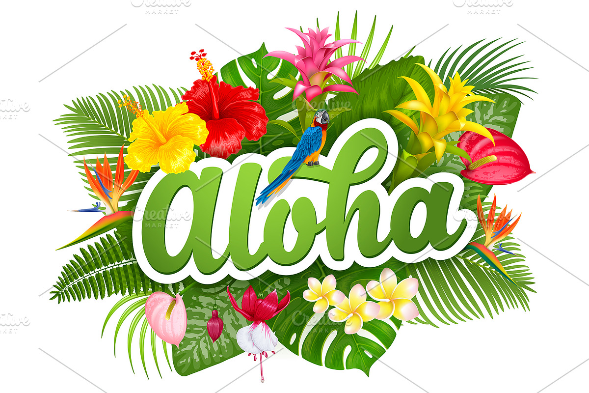 Aloha Tropic Summer in Illustrations - product preview 8