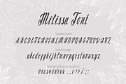 Milissa story script font