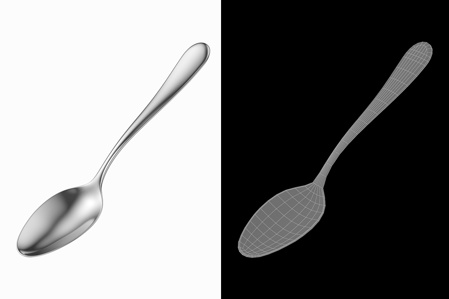 Serving Spoon Common Cutlery in Appliances - product preview 1