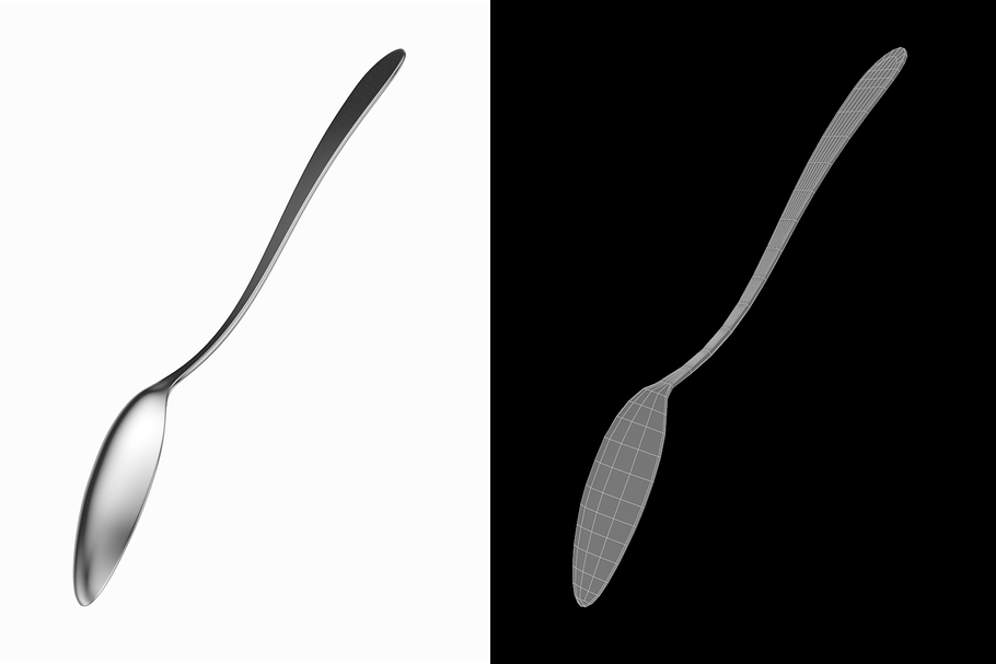 Serving Spoon Common Cutlery in Appliances - product preview 2