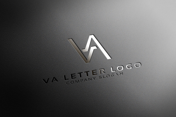 VA Letter Logo in Logo Templates - product preview 2