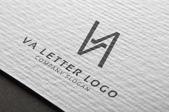 VA Letter Logo in Logo Templates - product preview 4
