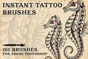 Instant Tattoo Brushes for Photoshop