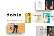 DOBLE PowerPoint Template