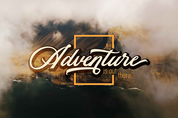 THE MAGNITUDE script in Script Fonts - product preview 1