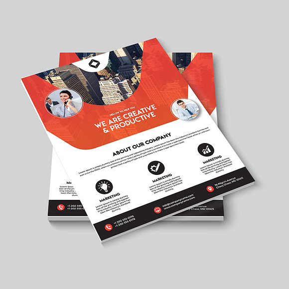 Flyer 1 in Flyer Templates - product preview 2