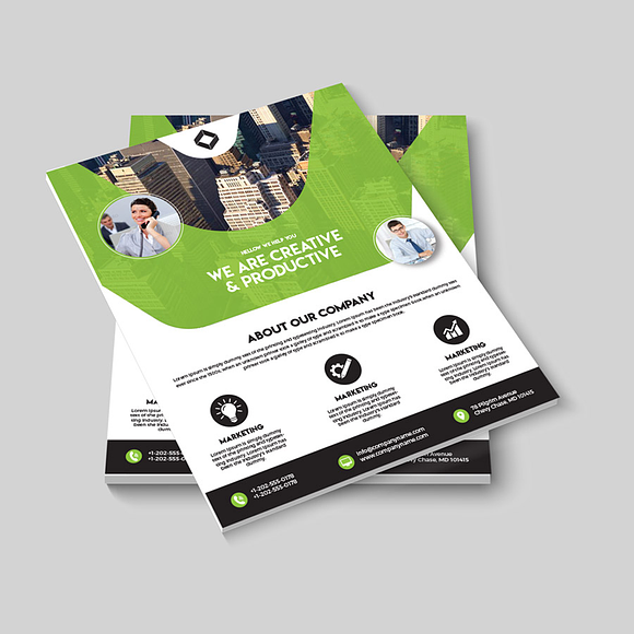 Flyer 1 in Flyer Templates - product preview 3