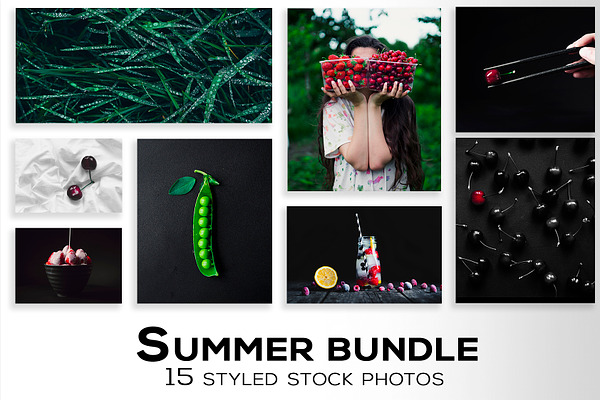Summer styled stock photo bundle