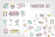 Various furniture