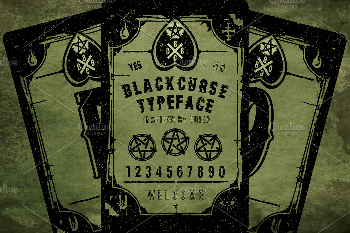 Blackcurse in Blackletter Fonts - product preview 8
