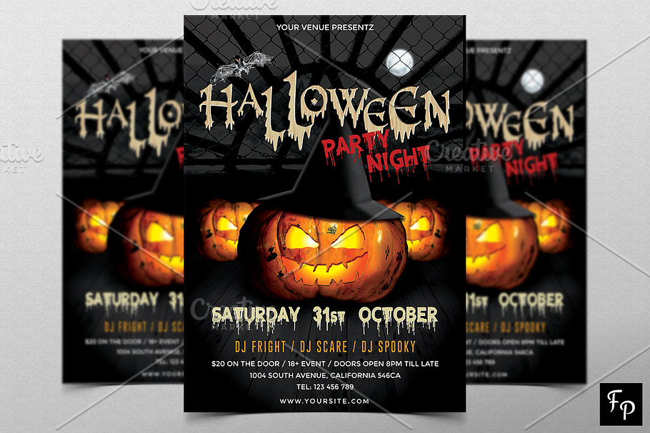Halloween Party Flyer 