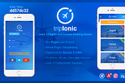 Ionic 3 trip travel booking theme