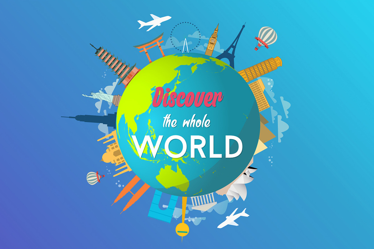 World Travel Logo - After Effects in Logo Templates - product preview 8