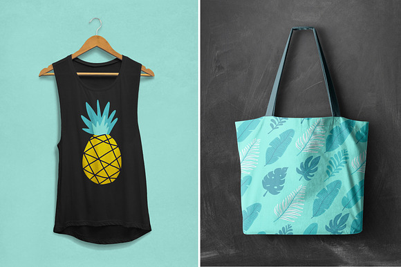 Tropical Paradise Set in Illustrations - product preview 1