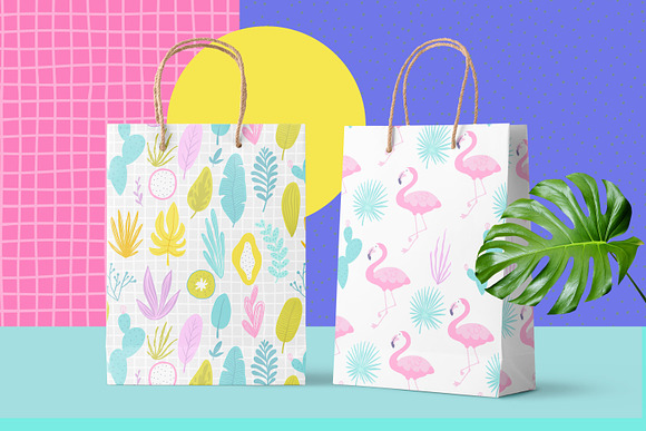Tropical Paradise Set in Illustrations - product preview 3