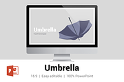 Umbrella PowerPoint template