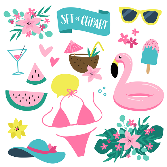 Happy Summer! in Illustrations - product preview 11