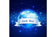 Earth Hour concept