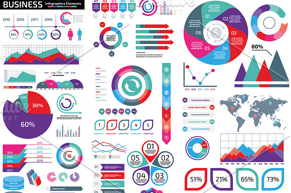 2700 Creative Pro Bundle Infographic in Illustrations - product preview 1