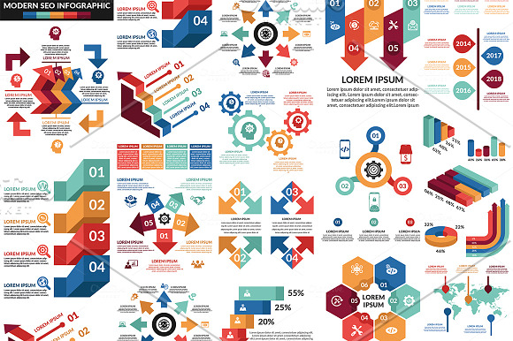 2700 Creative Pro Bundle Infographic in Illustrations - product preview 7