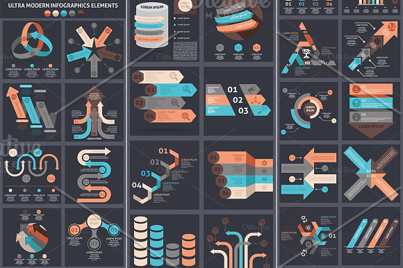 2700 Creative Pro Bundle Infographic in Illustrations - product preview 11