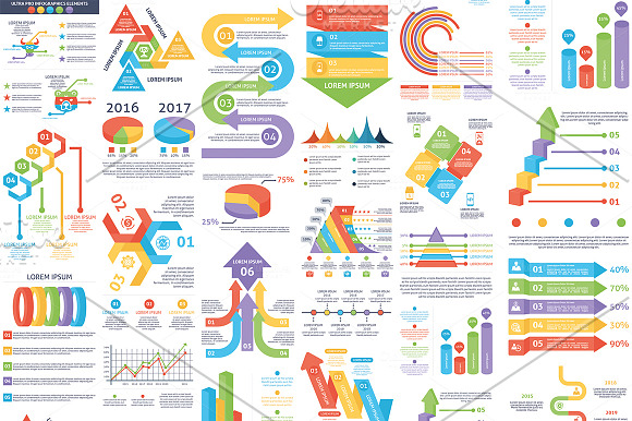 2700 Creative Pro Bundle Infographic in Illustrations - product preview 13