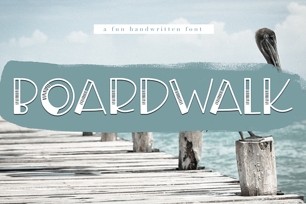 Boardwalk - Fun Handwritten 