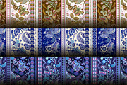 3 Seamless Floral Patterns