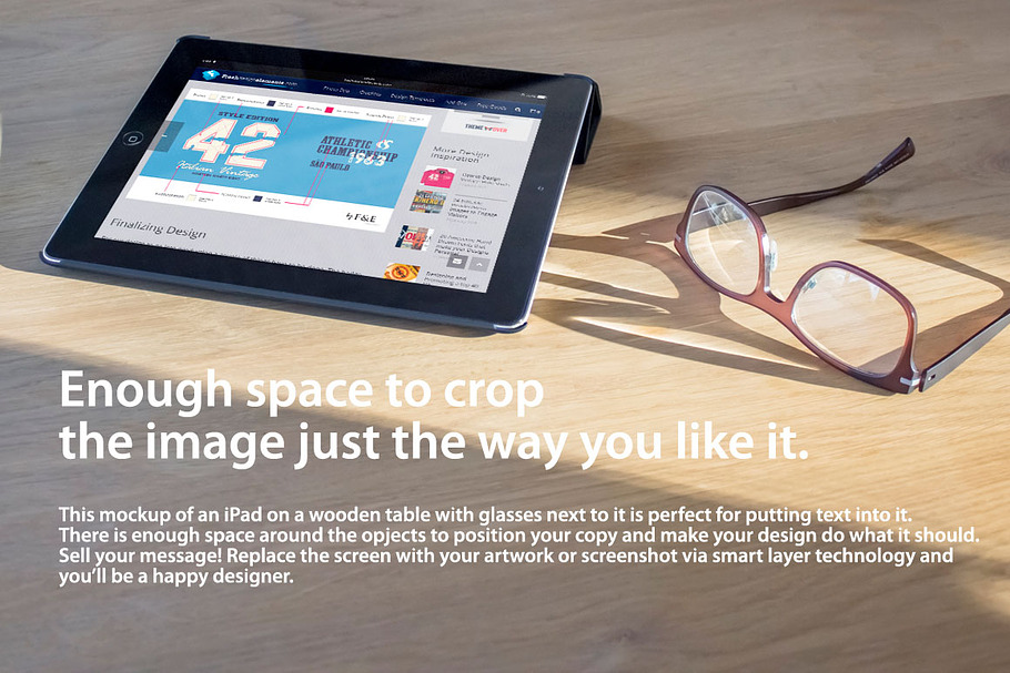 Real Photo iPad Mockup in Mobile & Web Mockups - product preview 8