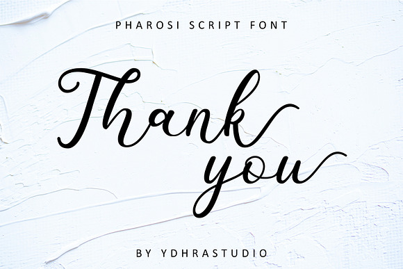 Pharosi Modern Script Font in Script Fonts - product preview 5
