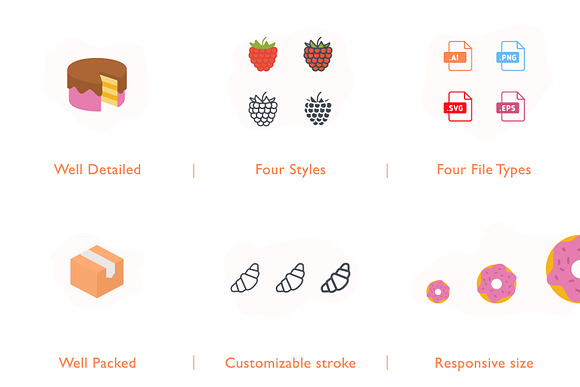 560 Food Icons in Food Icons - product preview 1