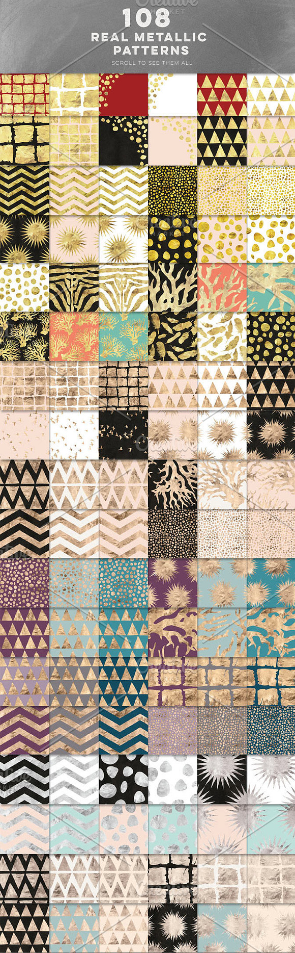 168 Subtly Textured Patterns Bundle in Patterns - product preview 2