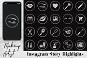Silver Instagram Story Icons