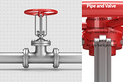 Pipe and Valve