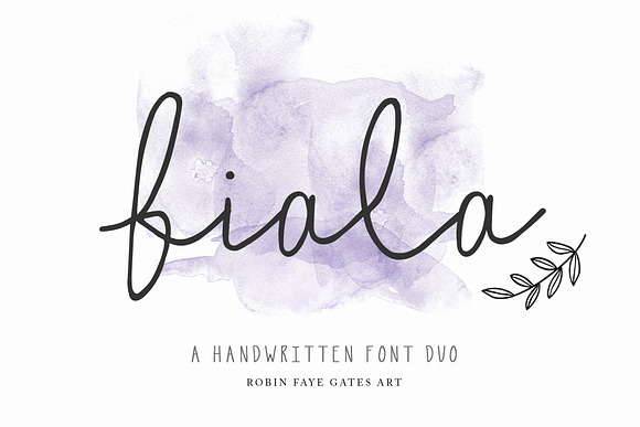 Fiala // A Handwritten Font Duo in Script Fonts - product preview 6