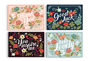 Floral Postcard Collection