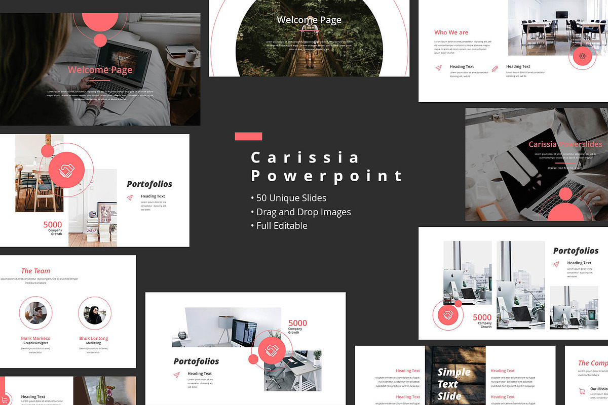 Carissia Powerpoint Templates in PowerPoint Templates - product preview 8