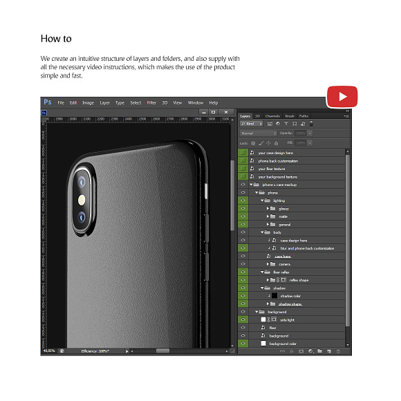 iPhone X Case Animated Creator in Product Mockups - product preview 5