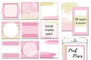 Social Media/Instagram/Pink Roses