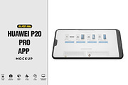 Huawei P20 Pro App Mockup Vol2