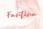 New! Fantina Script Font